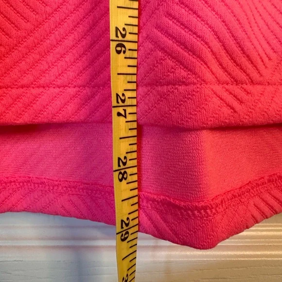 Talbots Vibrant Pink Quilted Top XL NWT - Picture 6 of 7